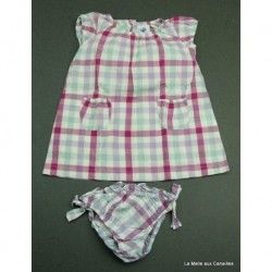 Robe + culotte Petit Bateau 6 mois