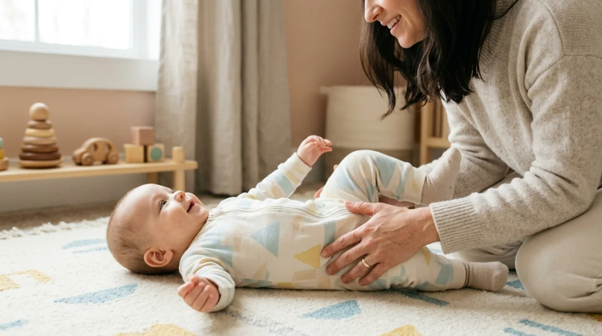 comment aider bébé à se retourner