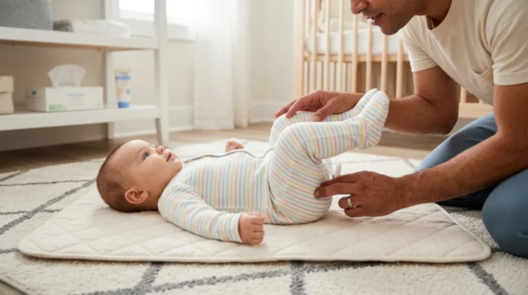 comment mettre un suppositoire a un bebe