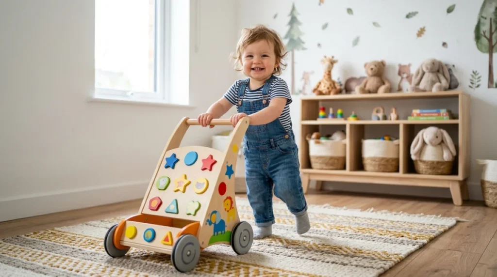 comment aider bébé à marcher